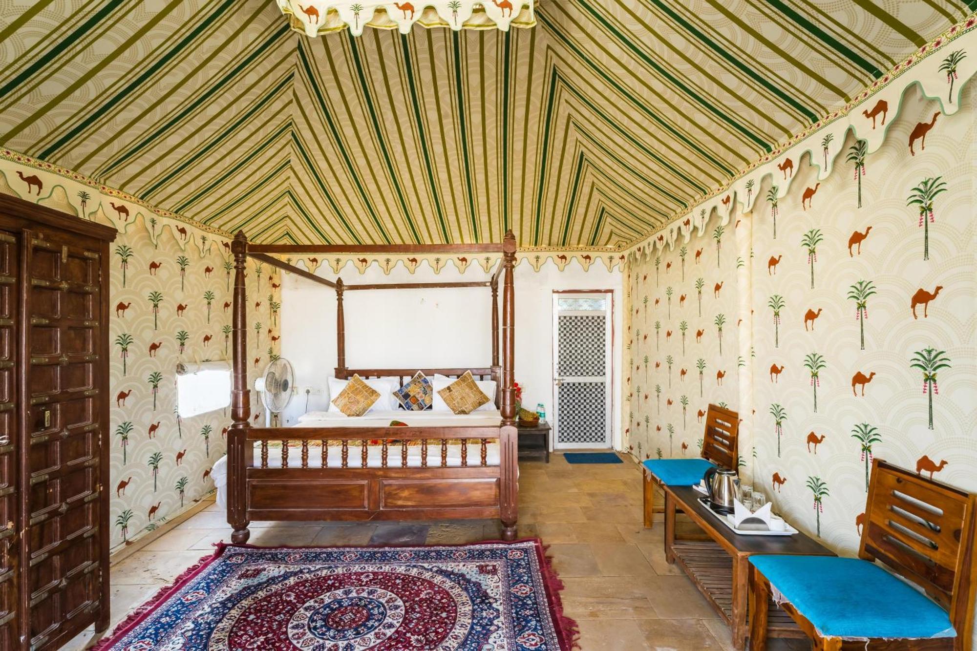 Sky Desert Safari Camp Jaisalmer Exterior foto